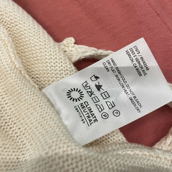 NWT - Reformation Wisteria tank in almond - size large - Picture 7 of 9